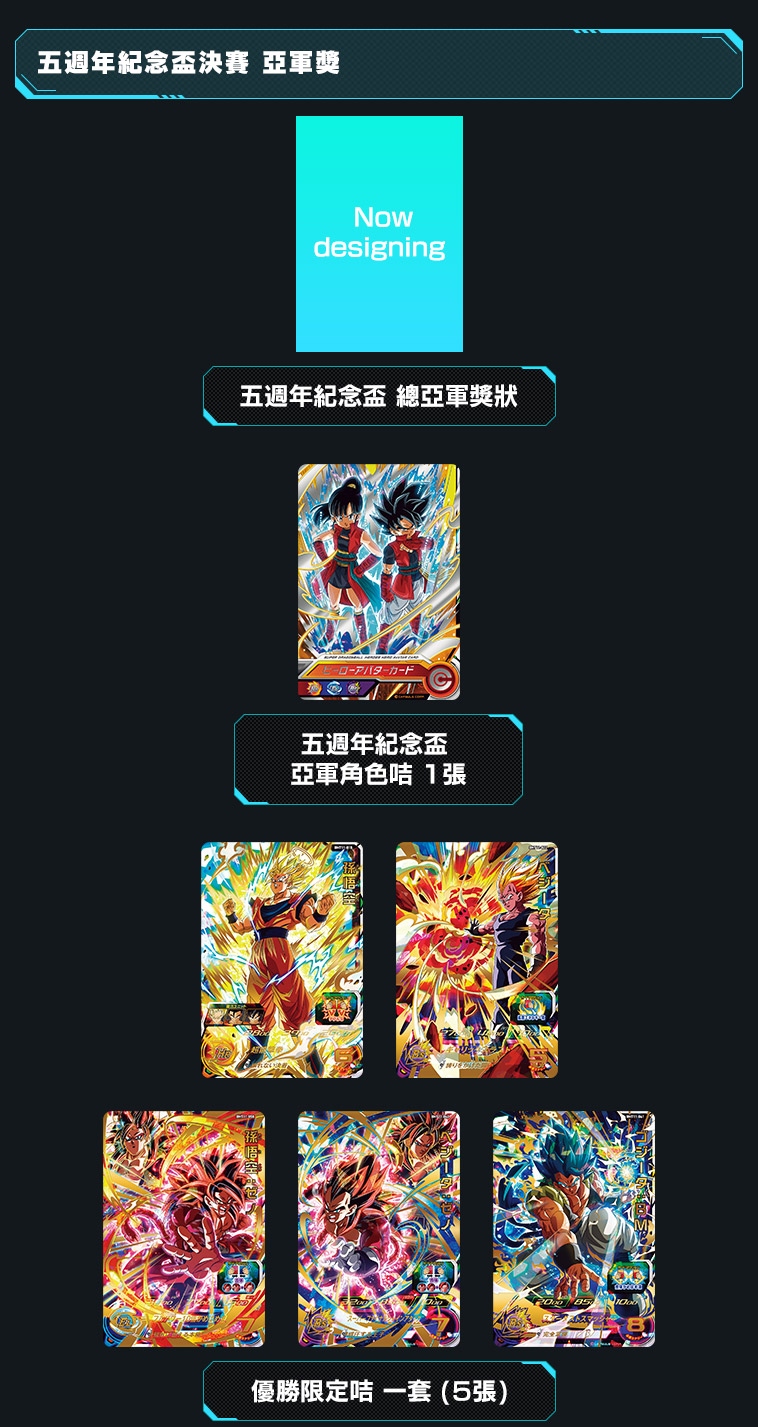 五週年紀念盃決賽 亞軍獎